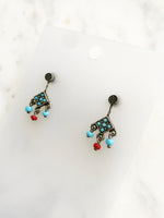 Tibetan Silver Earrings