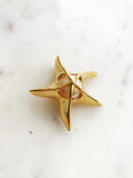 Vintage Pearl Starfish Brooch