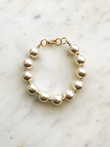 Vintage Pearl Bracelet