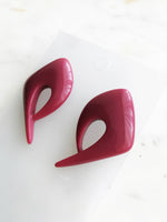 Vintage Resin Rockabilly Earrings