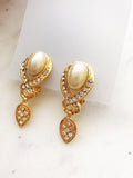 Pearl & Crystal Earrings