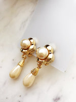 Flower Pearl Earrings