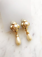 Flower Pearl Earrings