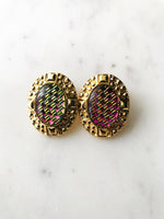 Erica Checkers Earrings