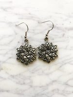 Tibetan Flower Earrings