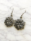 Tibetan Flower Earrings