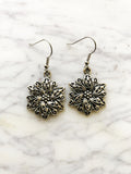 Tibetan Flower Earrings