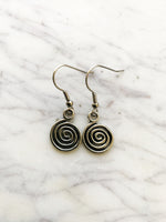 Tibetan Spiral Earrings