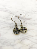 Tibetan Spiral Earrings