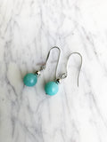 Amazonite Crystal Earrings Spiritual Metaphysical & Healing