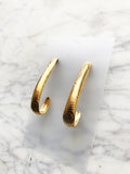 Vintage Retro Hoop Earrings