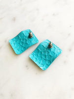 Vintage Retro Turquoise Earrings