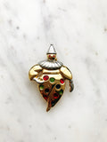 Vintage Enamel Clown Brooch