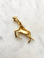 Vintage Giraffe Brooch