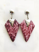 Retro Purple Vintage Earrings