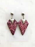 Retro Purple Vintage Earrings