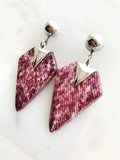 Retro Purple Vintage Earrings