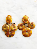 Large Retro Vintage Earrings