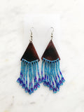 Vintage Tribal Seed Bead Earrings