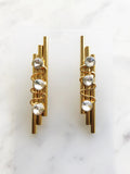 Art Deco Crystal Earrings