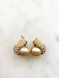 Pearl & Crystal Earrings