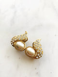 Pearl & Crystal Earrings