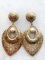 Vintage Retro Pearl Earrings