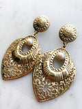 Vintage Retro Pearl Earrings