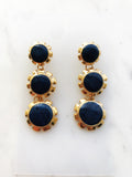 Retro Enamel Earrings