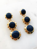 Retro Enamel Earrings