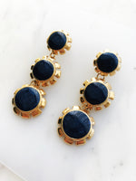 Retro Enamel Earrings