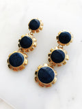 Retro Enamel Earrings