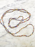 Vintage Seed Bead Tribal Necklace