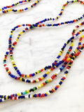 Vintage Seed Bead Tribal Necklace