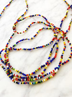 Vintage Seed Bead Tribal Necklace