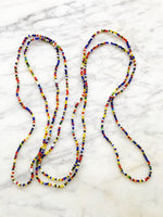 Vintage Seed Bead Tribal Necklace