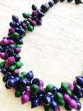 Vintage Wooden Bead Necklace