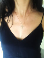 Gold Plated Cross Necklace