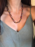 Vintage Seed Bead Tribal Necklace