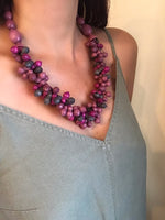 This Vintage Wooden Bead Necklace is a statement piece you won't want to miss! Show off your sense of style with this classic piece that adds personality to any outfit. It's unique fun and flirty design will have heads turning and your friends asking where you got it!  Wooden Beads  52cm length